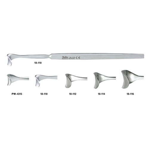 Retractor Desmarre, 5-1/2' (140mm), Size 3, Blade Width 5/8' (16mm) by Integra York PA, Inc. (Miltex)  ID 18-114